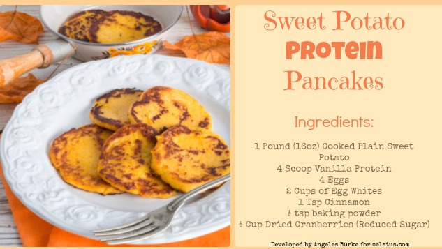 Simple Sweet Potato Protein Pancake Recipe