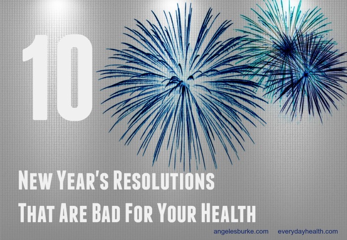 10 new years resolutions bad for health